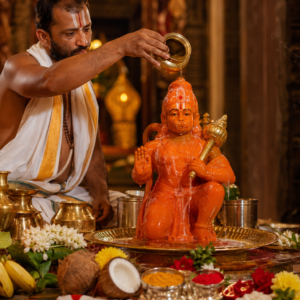 Anjaneya swamy abishekam